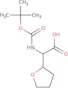 2-{[(tert-Butoxy)carbonyl]amino}-2-(oxolan-2-yl)acetic acid