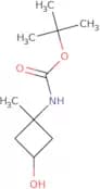 tert-Butyl N-(3-hydroxy-1-methylcyclobutyl)carbamate