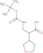3-{[(tert-Butoxy)carbonyl]amino}-2-(oxolan-3-yl)propanoic acid