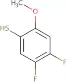 4,5-Difluoro-2-methoxybenzene-1-thiol