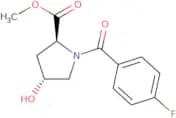 Methyl 1-(4-fluorobenzoyl)-4-hydroxy-2-pyrrolidinecarboxylate