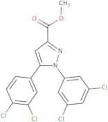 Methyl 5-(3,4-dichlorophenyl)-1-(3,5-dichlorophenyl)-1H-pyrazole-3-carboxylate