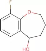 (5S)-9-Fluoro-2,3,4,5-tetrahydro-1-benzoxepin-5-ol