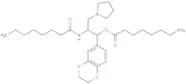 (1R,2R)-1-(2,3-Dihydro-1,4-benzodioxin-6-yl)-2-octanamido-3-(pyrrolidin-1-yl)propyl octanoate