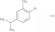 (1S)-1-(4-Bromo-3-methylphenyl)ethan-1-amine hydrochloride