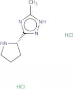 5-Methyl-3-[(2S)-pyrrolidin-2-yl]-1H-1,2,4-triazole dihydrochloride