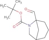 tert-Butyl 5-formyl-6-azabicyclo[3.2.1]octane-6-carboxylate