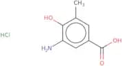 3-Amino-4-hydroxy-5-methylbenzoic acid hydrochloride