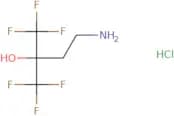 4-Amino-1,1,1-trifluoro-2-(trifluoromethyl)butan-2-ol hydrochloride