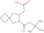 2-{6-[(tert-Butoxy)carbonyl]-6-azaspiro[3.4]octan-7-yl}acetic acid
