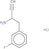 1-(3-Fluorophenyl)but-3-yn-2-amine hydrochloride