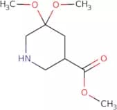 Methyl 5,5-dimethoxypiperidine-3-carboxylate