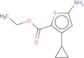 Ethyl 5-amino-3-cyclopropylthiophene-2-carboxylate