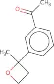 1-[3-(2-Methyloxetan-2-yl)phenyl]ethan-1-one