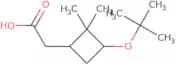 2-[3-(tert-Butoxy)-2,2-dimethylcyclobutyl]acetic acid