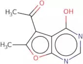 1-{4-Hydroxy-6-methylfuro[2,3-d]pyrimidin-5-yl}ethan-1-one