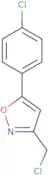 3-(Chloromethyl)-5-(4-chlorophenyl)isoxazole
