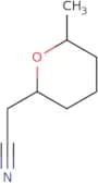 2-(6-Methyloxan-2-yl)acetonitrile