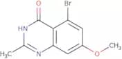 5-Bromo-7-methoxy-2-methyl-3,4-dihydroquinazolin-4-one