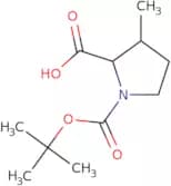 1-[(tert-Butoxy)carbonyl]-3-methylpyrrolidine-2-carboxylic acid