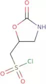 (2-Oxo-1,3-oxazolidin-5-yl)methanesulfonyl chloride