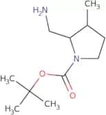 tert-Butyl 2-(aminomethyl)-3-methylpyrrolidine-1-carboxylate