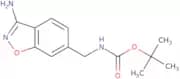 tert-Butyl N-[(3-amino-1,2-benzoxazol-6-yl)methyl]carbamate