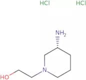 2-[(3R)-3-Aminopiperidin-1-yl]ethan-1-ol dihydrochloride