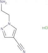 1-(2-Aminoethyl)-1H-pyrazole-4-carbonitrile hydrochloride