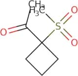 1-(1-Methanesulfonylcyclobutyl)ethan-1-one