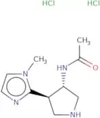 rac-N-[(3R,4S)-4-(1-Methyl-1H-imidazol-2-yl)pyrrolidin-3-yl]acetamide dihydrochloride