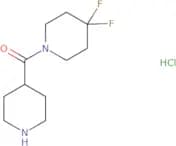 4,4-Difluoro-1-(piperidine-4-carbonyl)piperidine hydrochloride