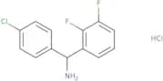(4-Chlorophenyl)(2,3-difluorophenyl)methanamine hydrochloride