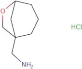 {6-Oxabicyclo[3.2.1]octan-1-yl}methanamine hydrochloride