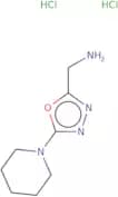 [5-(Piperidin-1-yl)-1,3,4-oxadiazol-2-yl]methanamine dihydrochloride
