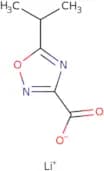 5-(propan-2-yl)-1,2,4-oxadiazole-3-carboxylate lithium