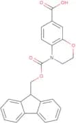 4-{[(9H-Fluoren-9-yl)methoxy]carbonyl}-3,4-dihydro-2H-1,4-benzoxazine-7-carboxylic acid