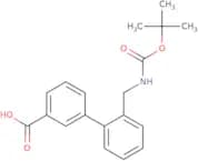 3-[2-({[(tert-Butoxy)carbonyl]amino}methyl)phenyl]benzoic acid