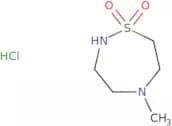 5-Methyl-1λ⁶,2,5-thiadiazepane-1,1-dione hydrochloride