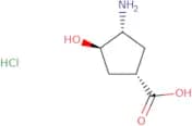 rac-(1R,3S,4S)-3-Amino-4-hydroxycyclopentane-1-carboxylic acid hydrochloride