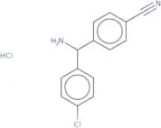 4-[Amino(4-chlorophenyl)methyl]benzonitrile hydrochloride