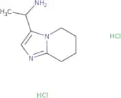 1-{5H,6H,7H,8H-Imidazo[1,2-a]pyridin-3-yl}ethan-1-amine dihydrochloride