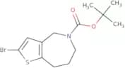 tert-Butyl 2-bromo-4H,5H,6H,7H,8H-thieno[3,2-c]azepine-5-carboxylate