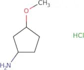 rac-(1R,3R)-3-Methoxycyclopentan-1-amine hydrochloride