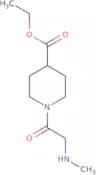 Ethyl 1-[2-(methylamino)acetyl]piperidine-4-carboxylate