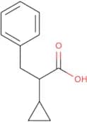 2-Cyclopropyl-3-phenylpropanoic acid