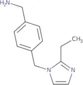 {4-[(2-Ethyl-1H-imidazol-1-yl)methyl]phenyl}methanamine