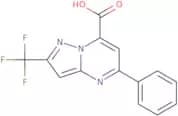 5-Phenyl-2-(trifluoromethyl)pyrazolo[1,5-a]pyrimidine-7-carboxylic acid