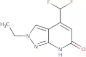 4-(Difluoromethyl)-2-ethyl-2,7-dihydro-6H-pyrazolo[3,4-b]pyridin-6-one