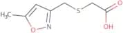 2-{[(5-Methyl-1,2-oxazol-3-yl)methyl]sulfanyl}acetic acid